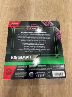 Pokemon TCG Shrouded Fable Kingambit Illustration Collection BRAND NEW Pokemon - Image 2