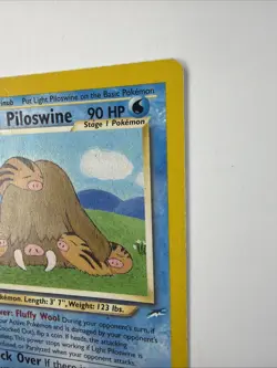 Light Piloswine 26/105 Neo Destiny 2002 Rare Vintage WOTC Pokemon - Image 5