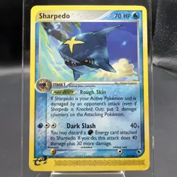 Pokemon TCG EX Sharpedo Ruby & Sapphire 22/109 NM/LP - Image 1