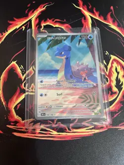 Pokemon TCG Misty's Lapras Destined Rivals 194/182 Nice Condition Gold Star - Image 1