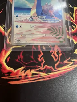 Pokemon TCG Misty's Lapras Destined Rivals 194/182 Nice Condition Gold Star - Image 3