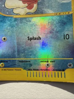 Goldeen 111/165 Reverse Holo Base Set Pokemon TCG Expedition Vintage - Image 4