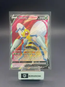 Beedrill V (Full Art) Pokemon Astral Radiance 160/189 Near Mint - Image 1