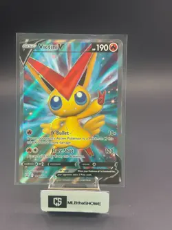 Victini V (Full Art) Pokemon Battle Styles 144/163 Near Mint - Image 1