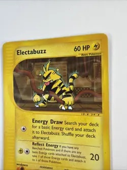 Expedition Base Set Pokemon TCG Electabuzz 76/165 LP E-Reader 2002 Vintage - Image 5