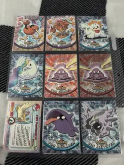 2000 TOPPS POKEMON TV ANIMATION EDITION SERIES 2 NEAR COMPLETE SET W FOILS 71/72 - Image 2