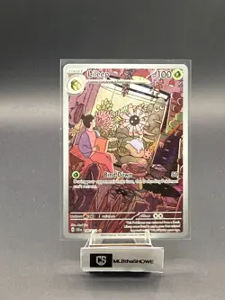 Lileep Pokemon Stellar Crown 145/142 Illustration Rare Near Mint - Image 1