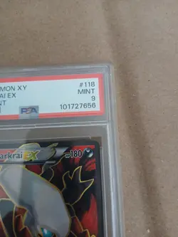 PSA 9 Darkrai EX XY Breakpoint Full Art #118 MINT 118/122 FA 2016 POKEMON TCG - Image 3