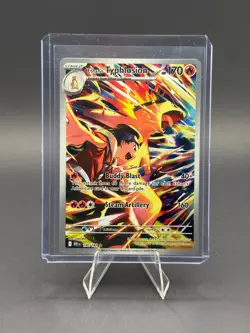 Ethan's Typhlosion Pokemon Destined Rivals 190/182 Illustration Rare Near Mint - Image 1