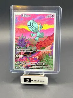 Elgyem Pokemon Black Bolt 120/086 Illustration Rare Near Mint - Image 1