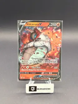 Volcarona V Pokemon Evolving Skies 021/203 Ultra Rare Holofoil Near Mint - Image 1