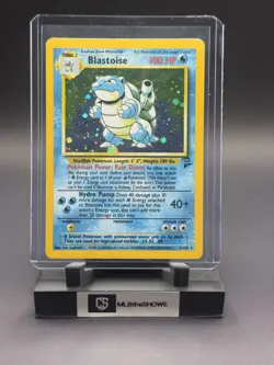 Blastoise Pokemon WOTC Base Set 2 2 Holofoil Lightly Played - Image 1