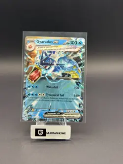 Gyarados ex Pokemon Scarlet & Violet Base Set 045/198 Double Rare Near Mint - Image 1