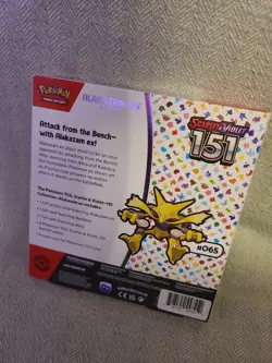 Pokemon TCG Scarlet and Violet - 151 Alakazam ex Collection Box -brand new - Image 4
