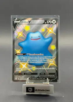Ditto V Pokemon Shining Fates: Shiny Vault SV118/SV122 Near Mint - Image 1