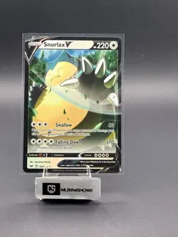 Snorlax V Pokemon Sword & Shield Base Set 141/202 Ultra Rare Near Mint - Image 1