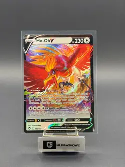 Ho-oh V Pokemon Silver Tempest 140/195 Near Mint - Image 1