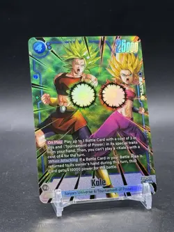 Kale FB08-032 Alt Art Saiyan's Pride Dragon Ball Card Fusion World SR NM - Image 1