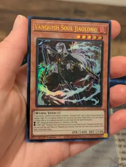 3x Vanquish Soul Jiaolong-Ultra Rare- AGOV-EN018 -1st Edition-Yugioh! - Image 4