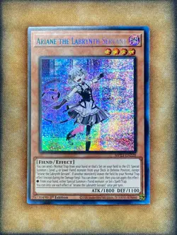 Yugioh Ariane The Labrynth Servant MP23-EN228 Secret Rare 1st Ed NM - Image 1