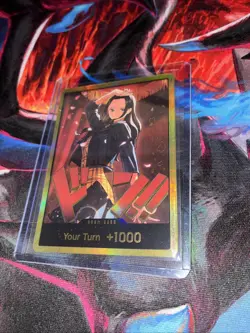 DON!! Card (Nico Robin) (Gold) One Piece Heroines Edition - Image 4