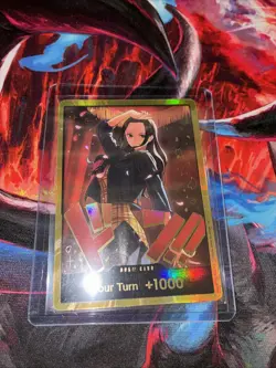 DON!! Card (Nico Robin) (Gold) One Piece Heroines Edition - Image 5