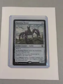 1x Roaming Throne MTG The Lost Caverns of Ixalan NM Pack Fresh - Image 2