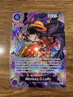 Monkey.D.Luffy (SP) ST26-005 Adventure On Kami's Island OP15 - ENGLISH NM - Image 2