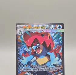 Mega Feraligatr EX 274/217 Secret Rare Holo Full Art Pokemon TCG Card EN - Image 2