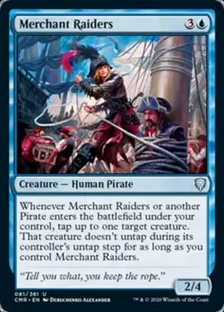 Merchant Raiders - Near Mint MTG Commander Legends - Image 1