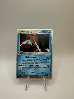 Kabutops ex 97/100 Sandstorm Holo Rare Pokemon TCG English Card eReader MP - Image 1