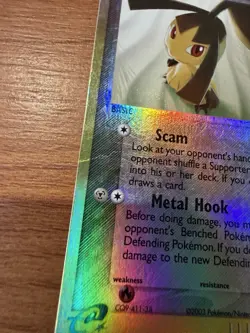 Pokemon Mawile 9/100 Sandstorm Reverse Holo Rare Card 2003 English - Image 2