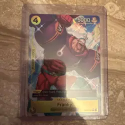 Franky OP07-107 (Alt Art) R Card Game 500 Years in the Future One Piece - Image 1