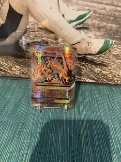 Pokemon TCG Mega-Charizard-EX Evolutions Holo Rare Card 13/108 - Image 3