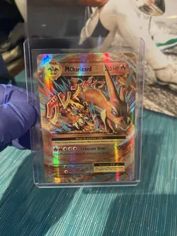 Pokemon TCG Mega-Charizard-EX Evolutions Holo Rare Card 13/108 - Image 5