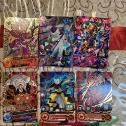 Dragon Ball Super Hero 30 Card Lot 2 Star Frieza Beerus Buu Cell - Image 3