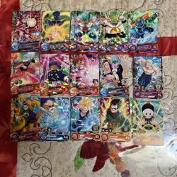 Dragon Ball Super Hero 30 Card Lot Frieza gohan zamasu cabba kale caulifla - Image 1
