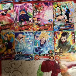 Dragon Ball Super Hero 30 Card Lot Frieza gohan zamasu cabba kale caulifla - Image 5