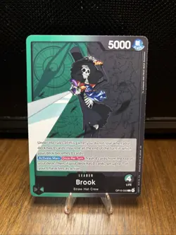 Brook OP15-022 L Card Adventure On Kami’s Island One Piece - Image 1