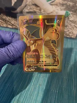 Pokemon Dragonite EX Full Art Ultra Rare Holo 106/108 Evolutions 180 HP Card - Image 2