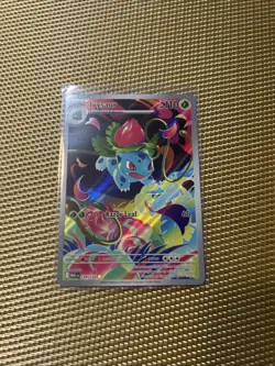 Pokemon TCG Ivysaur Mega Evolution Reverse Holo Card 134/132 - Image 1