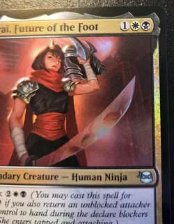 Karai, Future Of The Foot 0151 Foil Uncommon Teenage Mutant Ninja Turtles MTG - Image 3