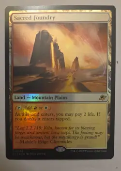 Sacred Foundry Edge of Eternities Foil - Image 1