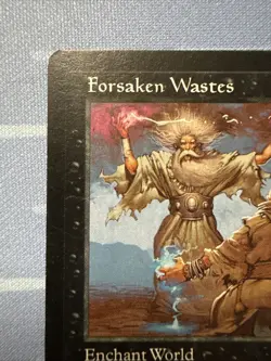 Forsaken Wastes Mirage MTG Magic the Gathering - Image 2
