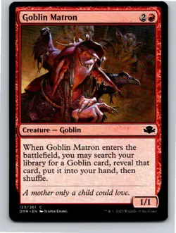 Magic the Gathering Goblin Matron Dominaria Remastered MTG Free Shipping! - Image 1