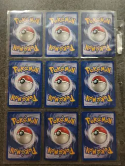 Vintage Pokemon TCG Binder Collection Lot Of 42 Cards - 15 HOLOS - LP☄ - Image 2