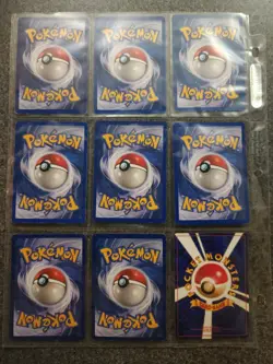 Vintage Pokemon TCG Binder Collection Lot Of 42 Cards - 15 HOLOS - LP☄ - Image 4