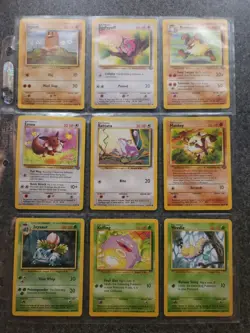 Vintage Pokemon TCG Binder Collection Lot Of 42 Cards - 15 HOLOS - LP☄ - Image 5