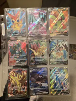 Pokemon BINDER Collection lot NM Modern Secret Rare GOLD SHINY VAULT TRAINER - Image 3