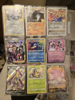 Pokemon BINDER Collection lot NM Modern Secret Rare GOLD SHINY VAULT TRAINER - Image 5